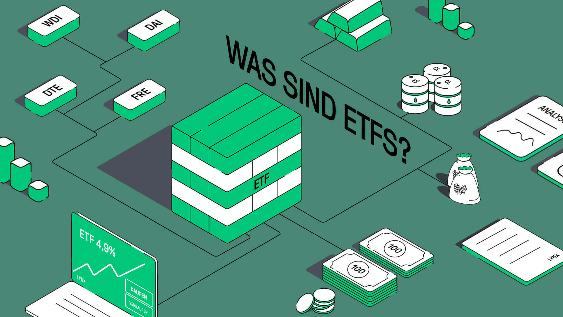 Was sind ETFs? | ETF kaufen | Online Broker LYNX